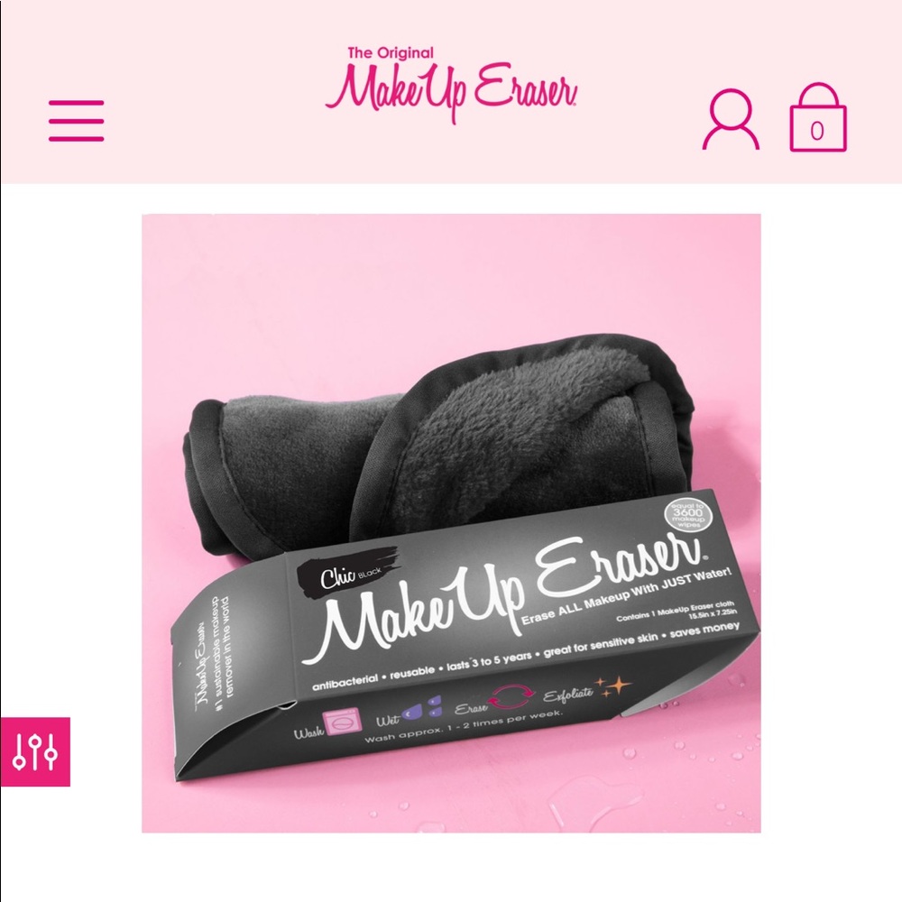 BN The Original MakeUp Eraser in Chic Black